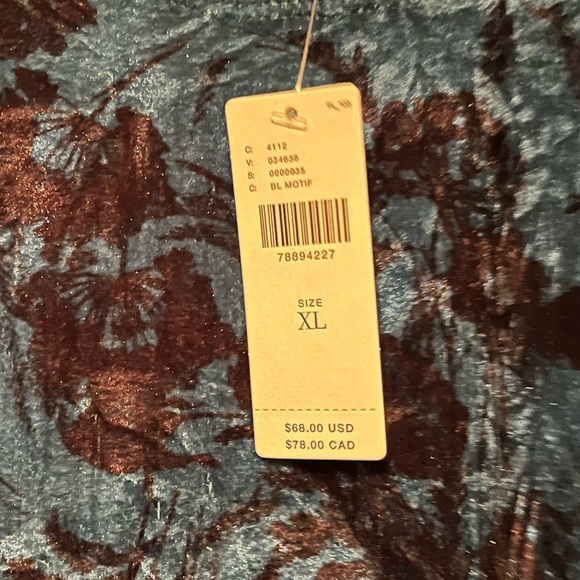 NWT Anthropologie Pilcro Velveteen Racerback Tank - Picture 7 of 7